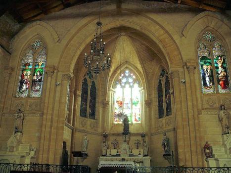 Molières - Eglise Notre-Dame-de-la-Nativité - Choeur et abside
