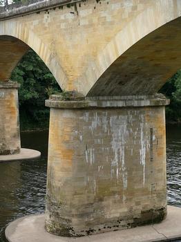 Pont de Mouleydier sur la Dordogne