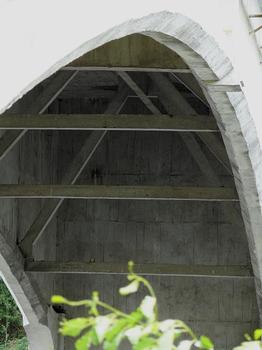 Pont de Saint-Capraise-de-Lalinde - Triangulations entre poutres