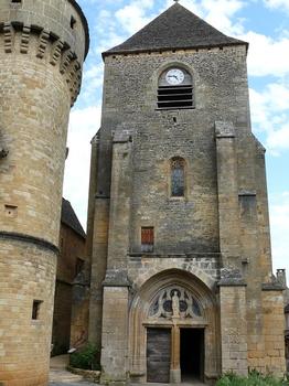 Saint-Geniès - L'église Notre Dame de l'Assomption et le château de Saint-Geniès