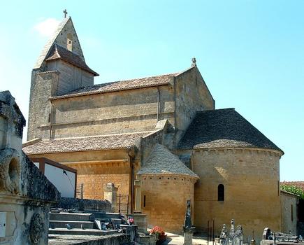 Sainte-Croix de Beaumont - Eglise priorale de Sainte-Croix - Chevet