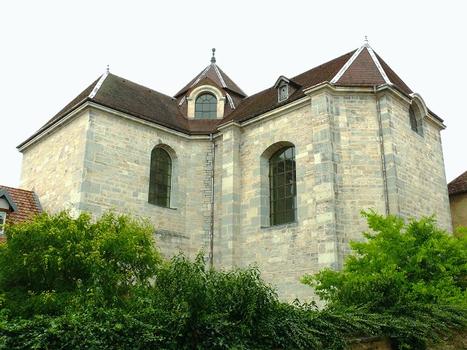 Abbaye de Baume-les-Dames - Le chevet après restauration