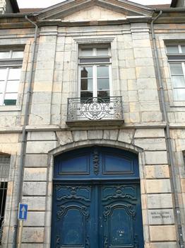 besançon - Hôtel de Courbouzon-Villefrancon (ancien) - Université de Franche-Comté - UFR SLHS