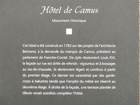 Hôtel de Camus