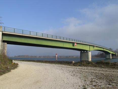 Bridge across the deviation canal, Ancône