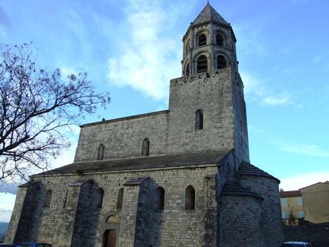 La Garde-Adhémar - Eglise Saint-Michel - Ensemble côté Sud