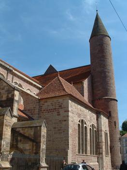 Epinal - Basilique Saint-Maurice - Transept sud - tour