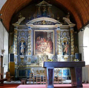 La Ferrière-sur-Risle - Eglise Saint-Georges - Le maître autel dans le choeur