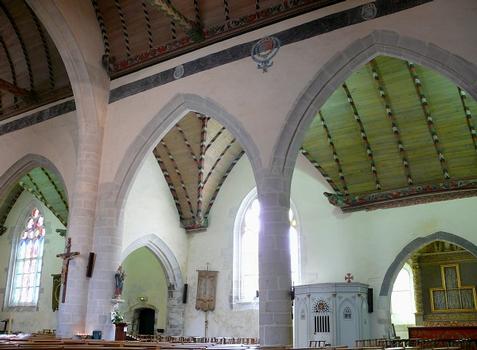 Roscoff - Eglise Notre-Dame de Croas-Batz - Nef - Elévation