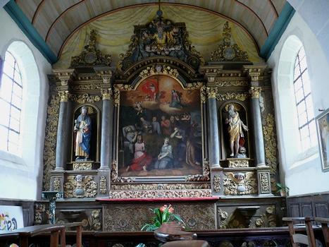 Roscoff - Eglise Notre-Dame de Croas-Batz - Nef - Retable