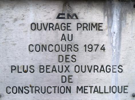 Pont de Cornouaille - Primé au concours des plus beaux ouvrages de construction métallique 1974