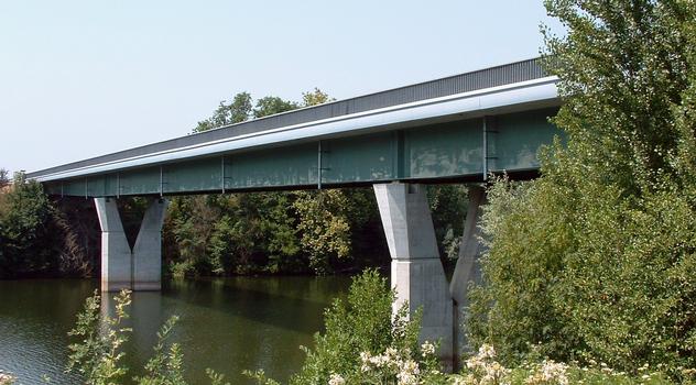 Umgehung von Fumel, Brücke über den Lot (stromabwärts)