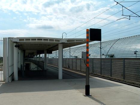 Gare Avignon-TGVQuai direction Marseille