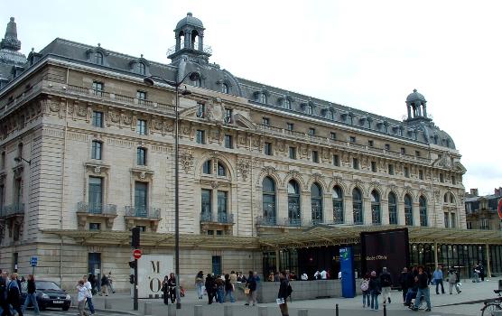 Façade de l'ancien hôtel - Entrée du musée d'Orsay