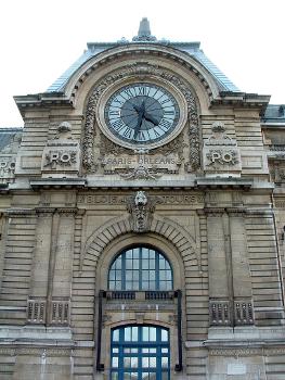 Musée d'Orsay, Paris.Façade sur le quai - Pavillon
