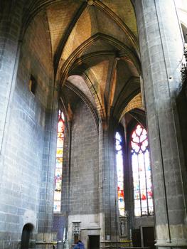 Auch - Cathédrale Sainte-Marie - Nef - Déambulatoire et chapelles