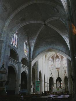 Lectoure - Ancienne cathédrale Saint-Gervais-et-Saint-Protais - Nef