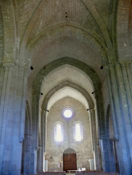 Abbaye Notre-Dame de Flaran - Abbatiale - La nef vue du choeur
