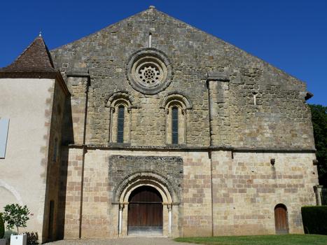 Abbaye Notre-Dame de Flaran - Façade de l'abbatiale