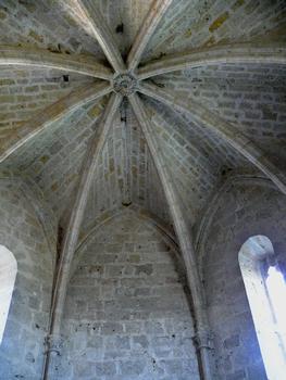 La Romieu - Collégiale Saint-Pierre - Voûte d'une salle de la tour octogonale