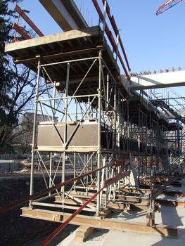 Stade de Grenoble - Réalisation de la structure en béton armé