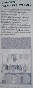 Grenoble - Musée de l'ancien évêché - Panneau d'information
