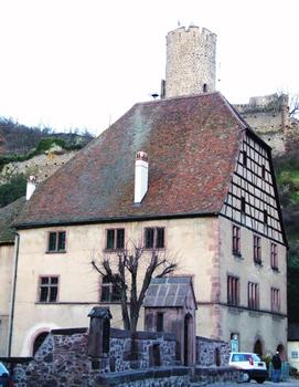 Château de Kaysersberg, hostellerie du pont et pont