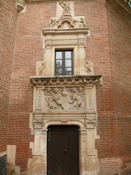 Toulouse - Hôtel Dahus - Porte de la tour construite par Guillaume Tournoër