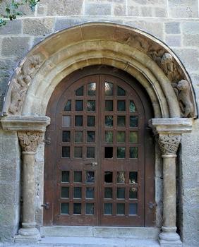 Chamalières-sur-Loire - Eglise Saint-Gilles, ancienne abbaye - Porte d'accès au cloître