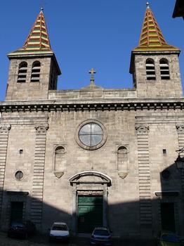 Le Puy-en-Velay - Chapelle Saint-Georges, chapelle du Grand séminaire - Façade construite en 1749