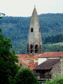 Saint-Cirgues - Eglise Saint-Cirgues - Un curieux clocher
