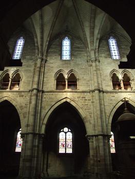 Luxeuil-les-Bains - Abbaye Saint-Colomban - Eglise Saint-Pierre-et-Saint-Paul - Nef - Elévation