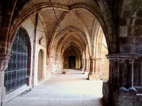 Luxeuil-les-Bains - Ancienne abbaye Saint-Colomban - Cloître