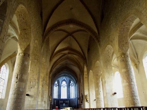 Faverney - Ancienne église abbatiale Notre-Dame - Nef