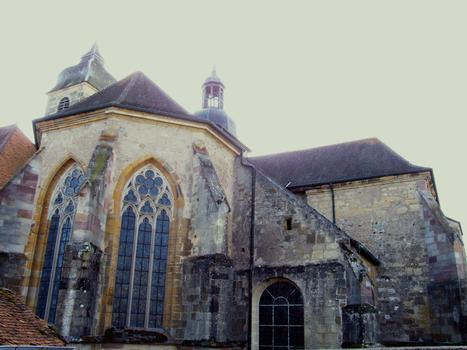 Faverney - Ancienne église abbatiale Notre-Dame - Chevet