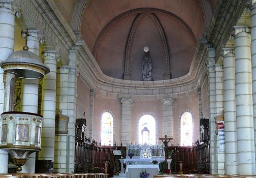 Champlitte - Eglise Saint-Christophe - Nef
