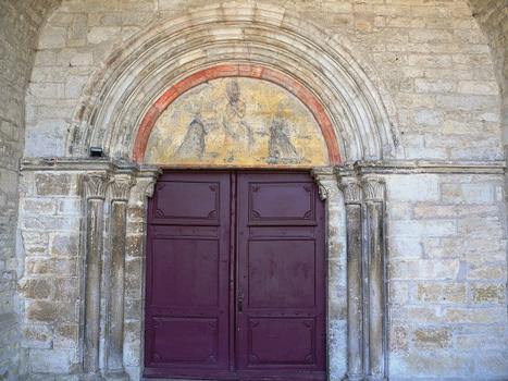 Pesmes - Eglise Saint-Hilaire - Portail