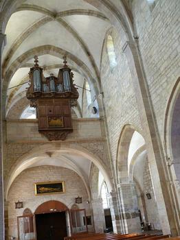 Pesmes - Eglise Saint-Hilaire - Tribune d'orgue
