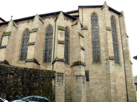 Eymoutiers - Collégiale Saint-Etienne - Choeur et chapelle du 15ème siècle