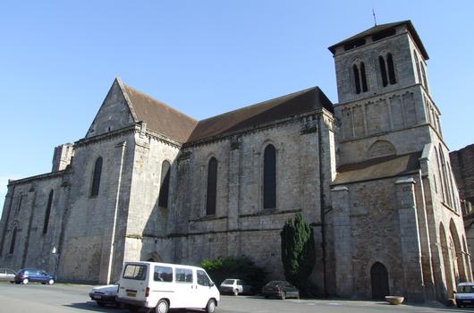 Saint-Yriex-la-Perche - Collégiale Saint-Yriex - Côté Nord de la collégiale