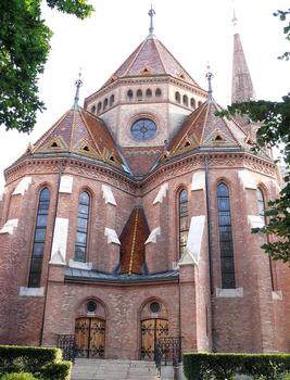 Budapest - Eglise calviniste de la place Szilágyi Dezsö
