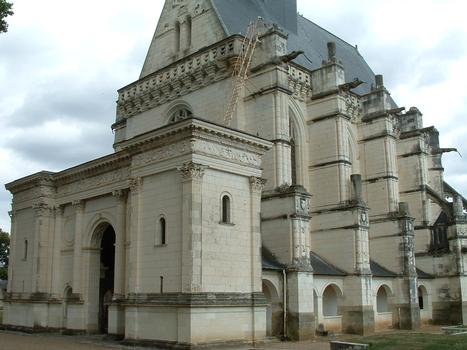 Champigny-sur-Veude - Sainte-Chapelle - Porche côté ouest