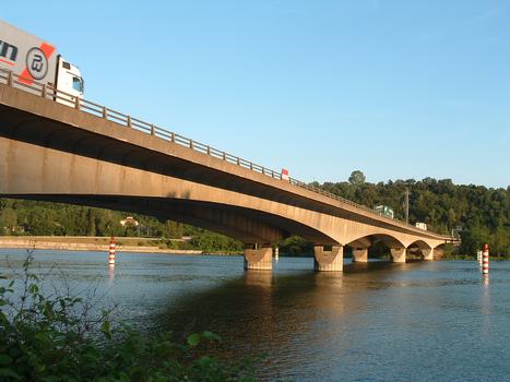 Autoroute A7 - Rhone River Bridge near Vienne