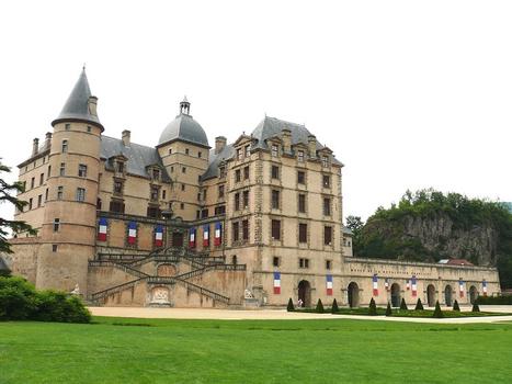 Château de Vizille - Le château côté parc