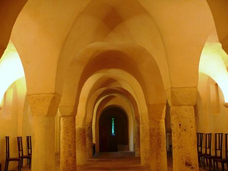 Lons-le-Saunier - Eglise Saint-Désiré - Crypte préromane dont la dernière reconstruction date des années 1060