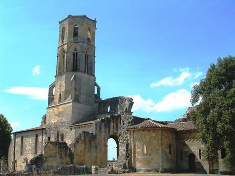 Abbaye de la Sauve-Majeure - L'abbatiale vue du chevet