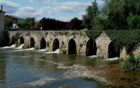 Gothic bridge (Pont gothique), La Sauvetat-du-Dropt