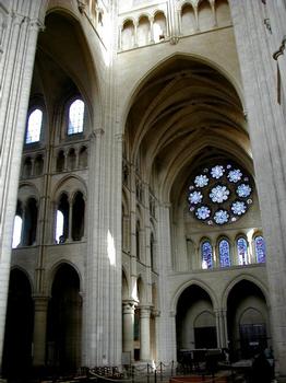 Notre-Dame de Laon.Croisée du transept nord