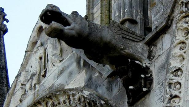 Notre-Dame de Laon.Façade occidentale - Gargouille