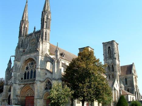 Laon (Aisne) - Eglise Saint-Martin - Ensemble